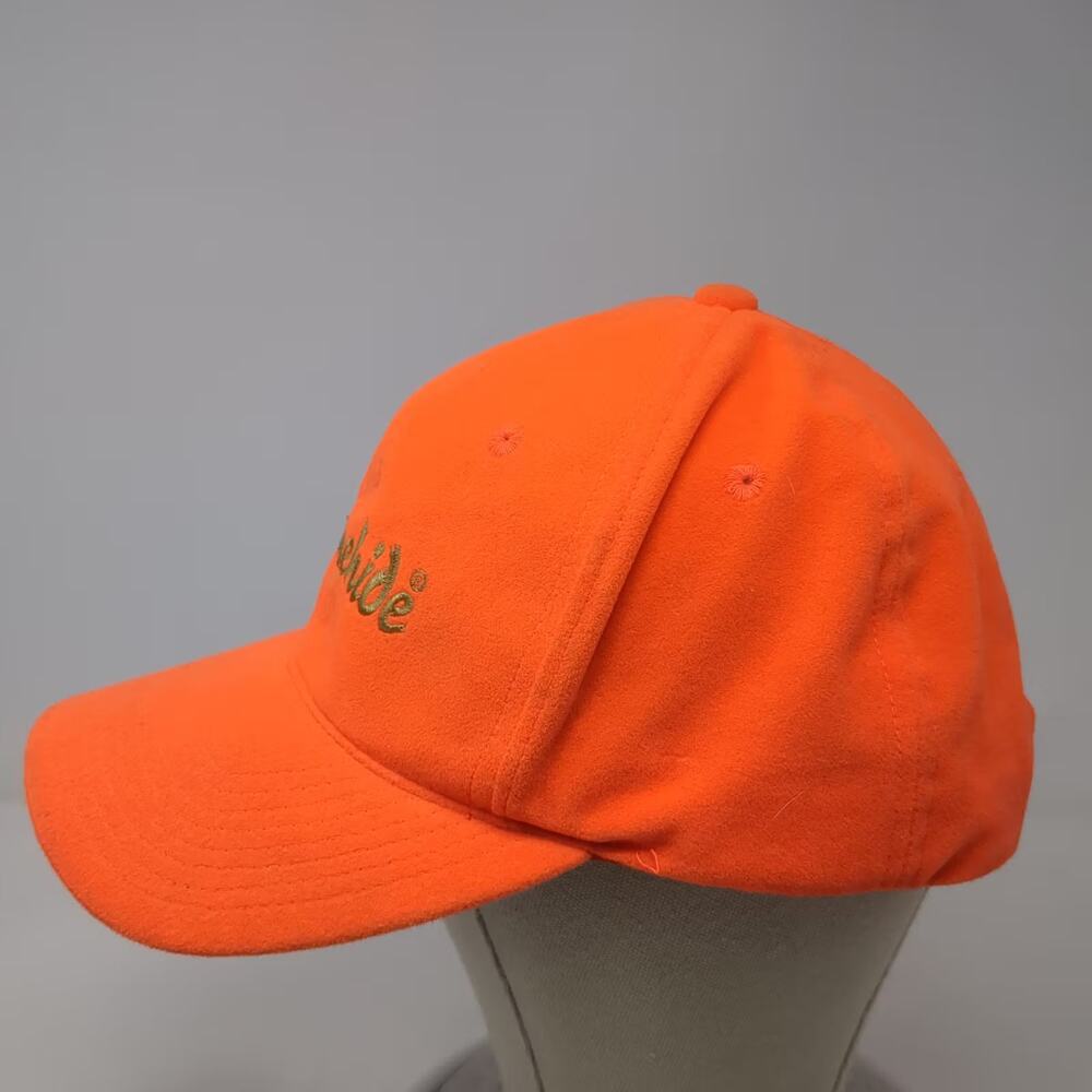 Gamehide Baseball Cap Orange Snapback OS Polyester Embroidered Adjustable Hat - Picture 3 of 9